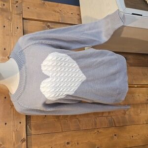 Knit Heart Sweater